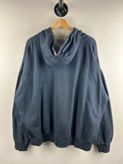 Vintage Dickies Navy Thermal Zip Up Hoodie