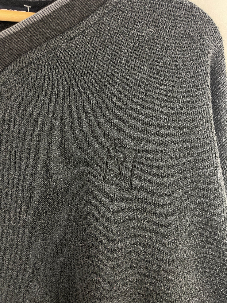 Vintage PGA Tour Golf Grey Fleece Crewneck