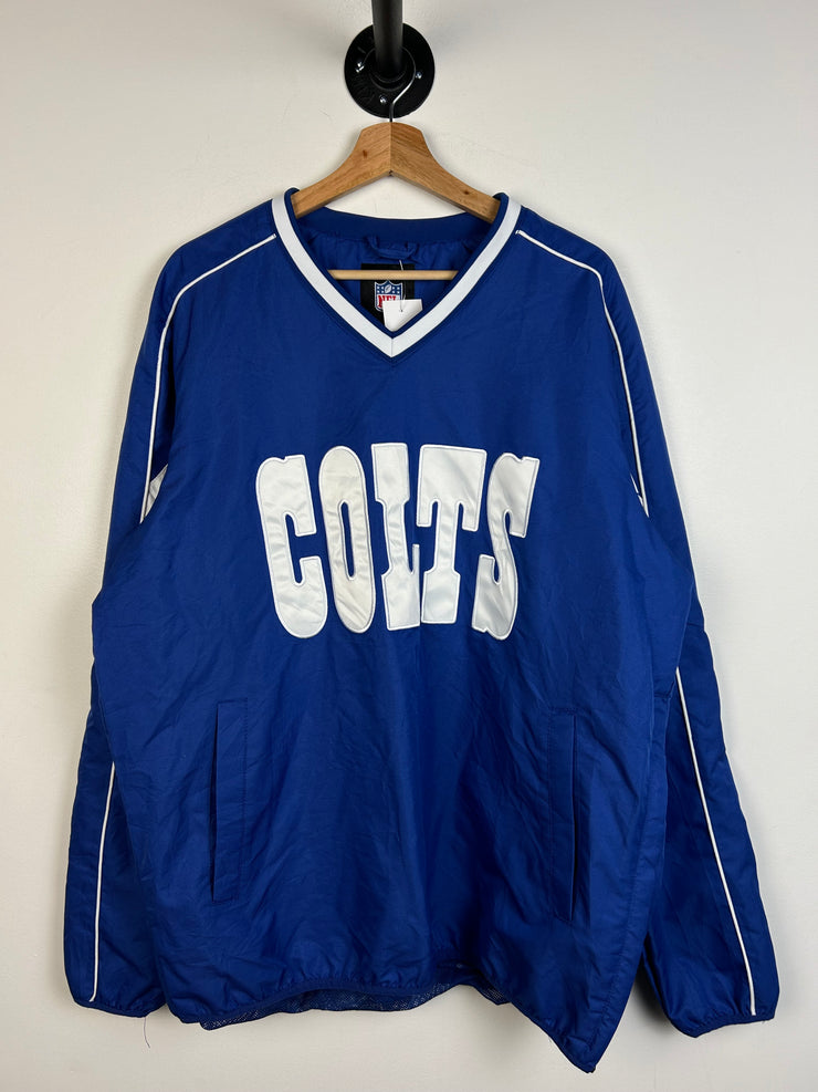 Vintage NFL Indianapolis Colts Pullover Blue Windbreaker