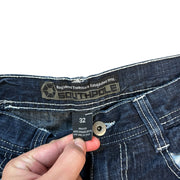 Vintage Y2K South Pole Baggy Dark Wash Blue Denim Jeans