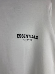 Fear Of God Essentials Photo White Hoodie