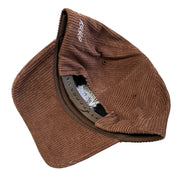 VMH Brown Corduroy Snapback Hat