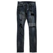 Ksubi Van Winkle Angst Plateis Black Denim Jeans