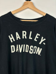 Vintage Y2K Harley Davidson Museum Black Tee