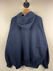 Vintage NFL New England Patriots Football Navy Hoodie