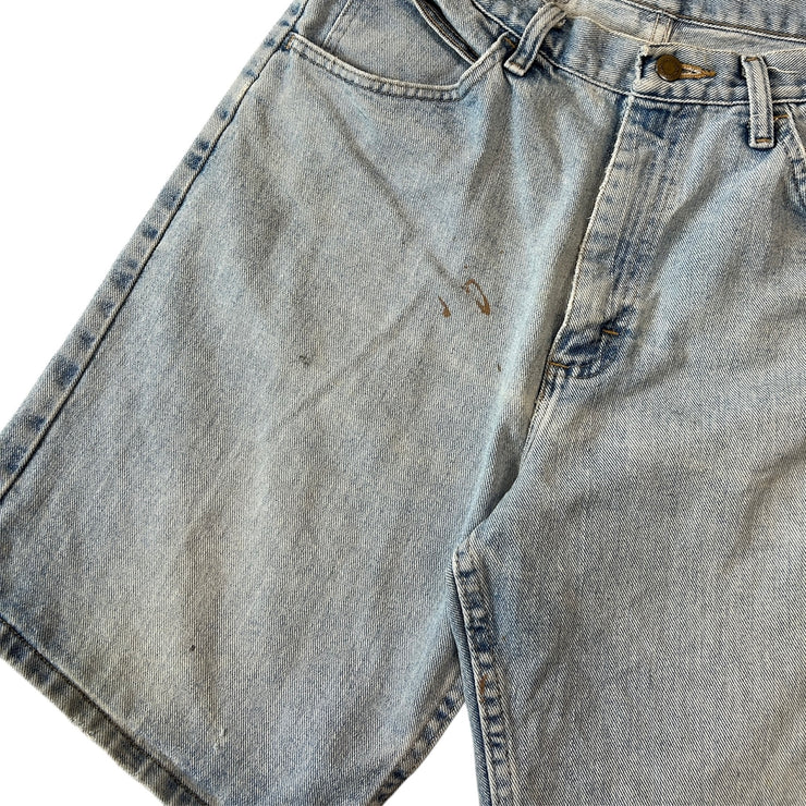 Vintage Wrangler Light Wash Blue Denim Shorts