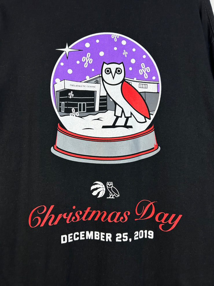 OVO Toronto Raptors Christmas Day Black Long Sleeve