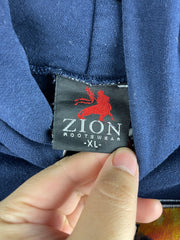 Vintage 2002 Bob Marley Revolutionary Navy Hoodie