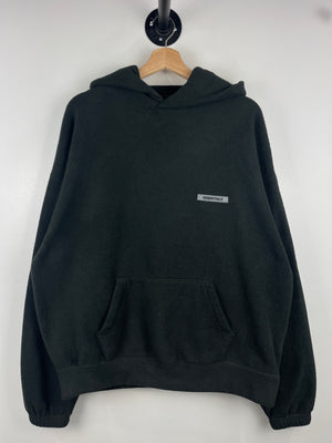 Fear Of God Essentials Polar Fleece Black Hoodie