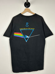 Vintage 90s Pink Floyd Dark Side Of The Moon Black Tee