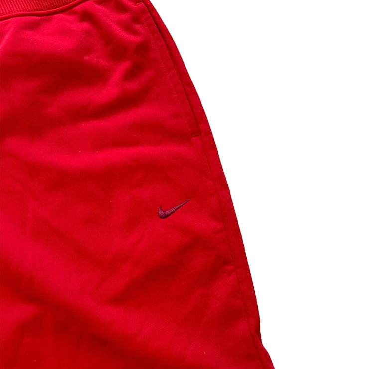 Vintage Nike Swoosh Straight Leg Red Track Pants