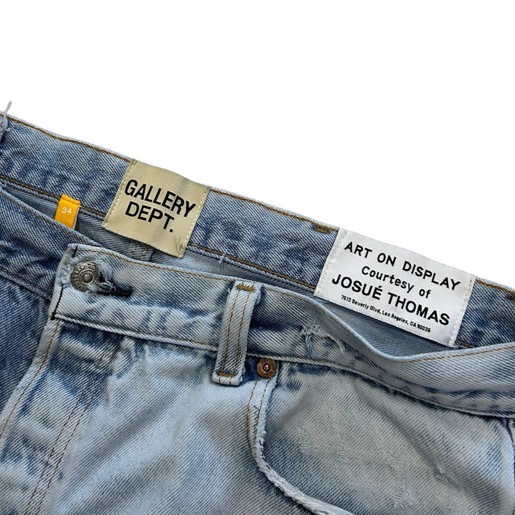 Gallery Dept. X Levis Two Face Split Blue Denim Jeans