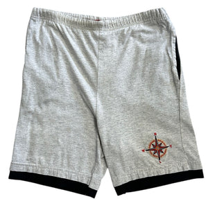 Vintage 90s Marlboro Adventure Team Compass Grey Shorts