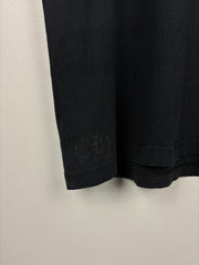 Chrome Hearts Horseshoe Cross Triple Logo Tonal Black Tee