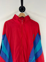 Vintage 80's Adidas Red & Blue Windbreaker