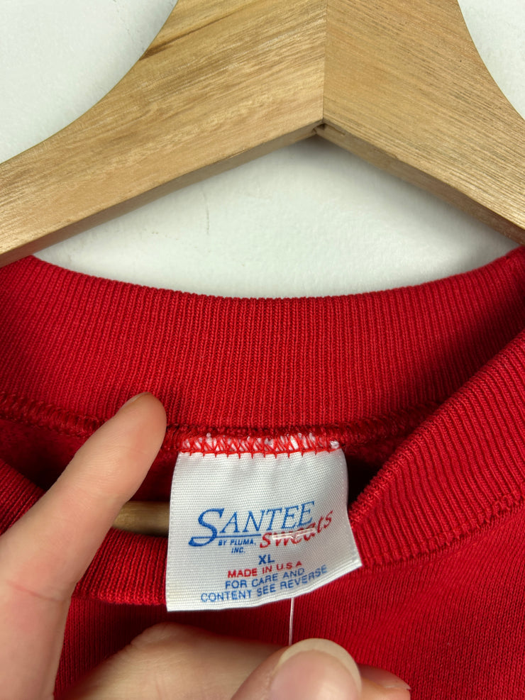 Vintage 90s Ohio State University Red Crewneck