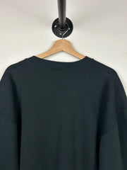 Vintage 90s Russell Athletic Blank Black Crewneck