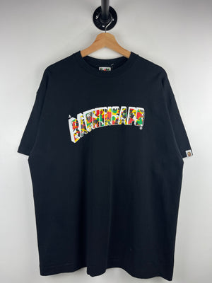 Bape Tropical Camo Black Tee