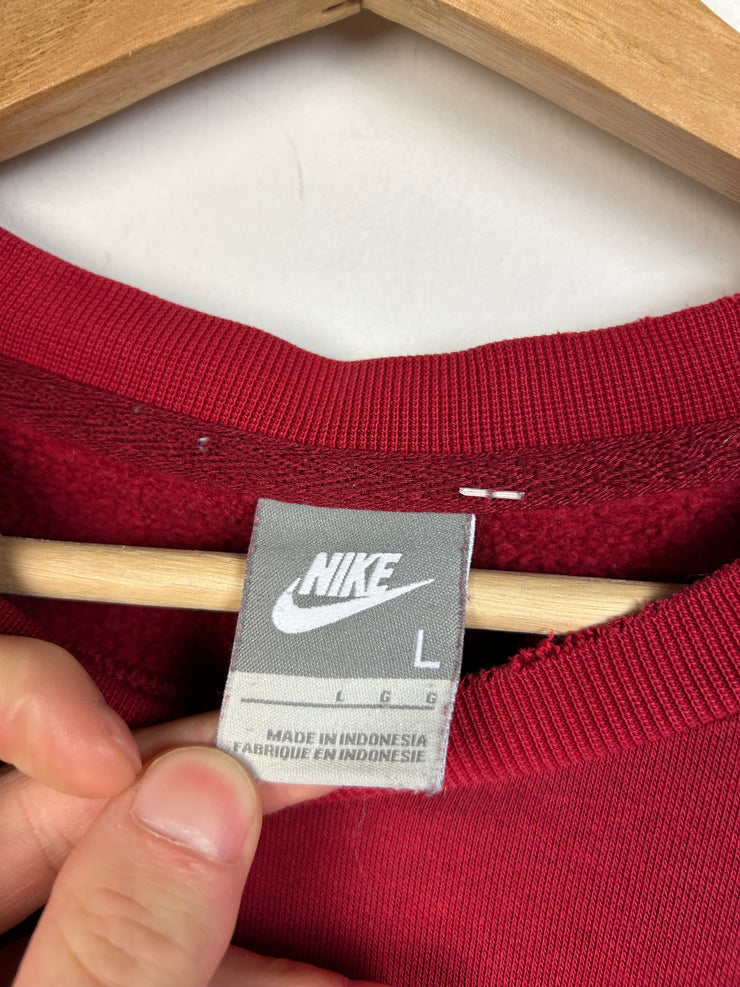 Vintage Nike Mini Swoosh Red Crewneck