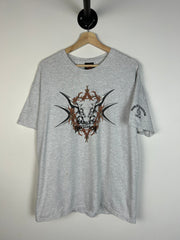 Vintage 90's Harley Davidson Lima Ohio Grey Tee