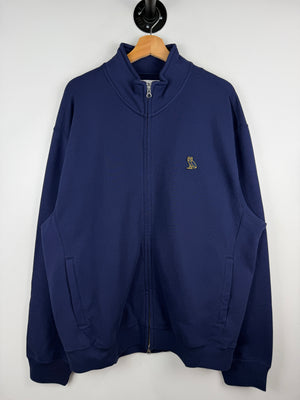 OVO Owl Classic Navy Full Zip Sweater