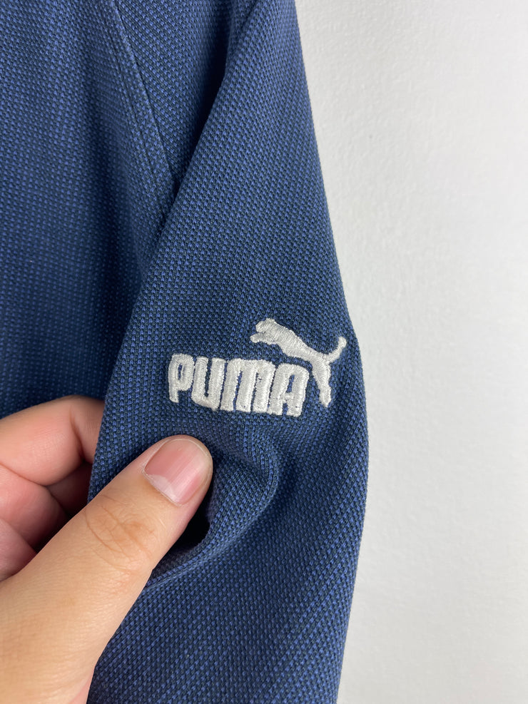 Vintage NFL Puma Golf Buffalo Bills Navy Polo Shirt