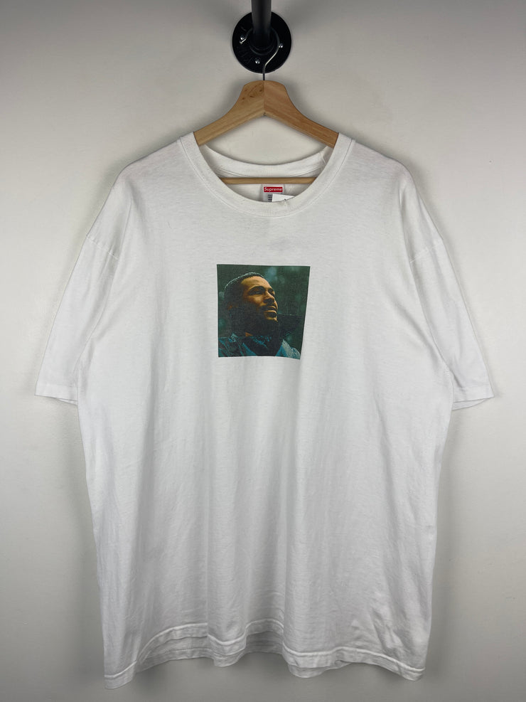 Supreme FW18 Marvin Gaye White Tee