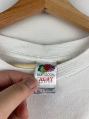 Vintage Coors Light Frost Brewed Beer White Tee