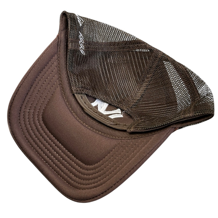 Studio 1999 NY Brown Trucker Hat