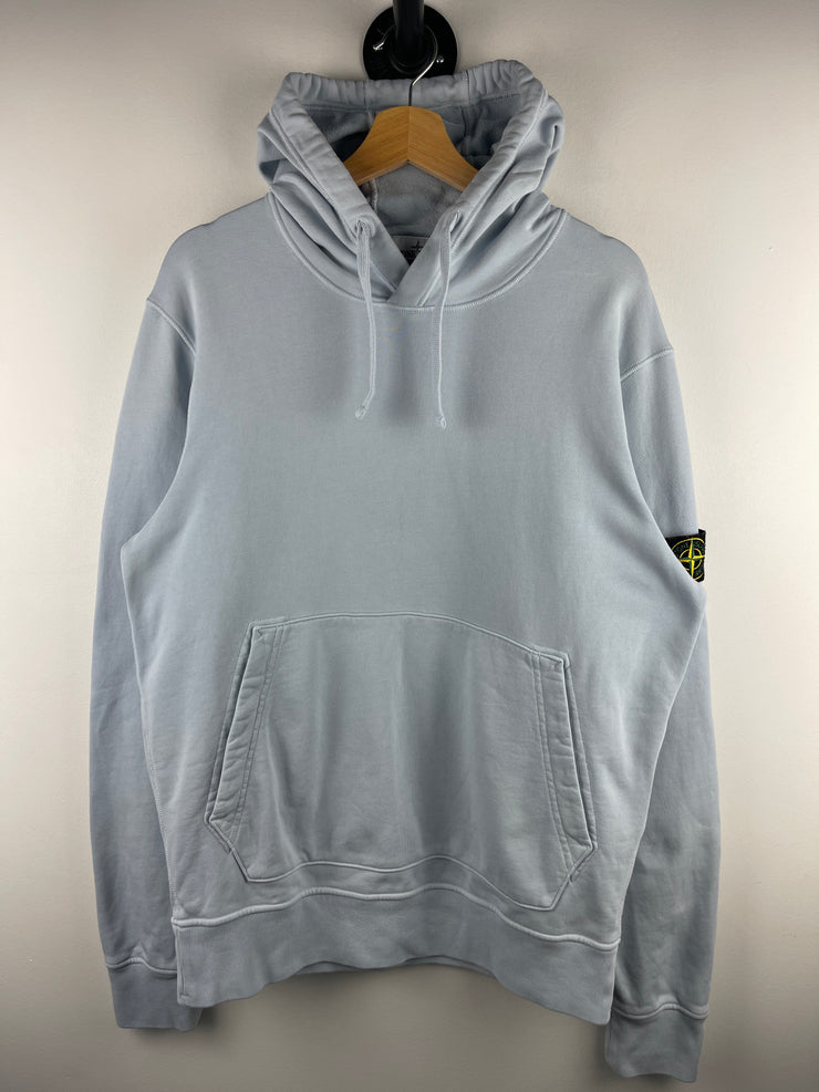 Stone Island Patch Baby Blue Hoodie