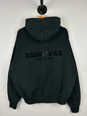 Fear Of God Essentials Stretch Limo Black Hoodie