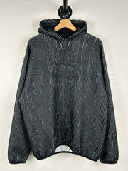 Off White X Nike FW23 Engineered Black Hoodie