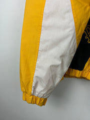 Vintage 90s NHL Pro Player PItsburgh Penguins Black Quarter Zip Jacket