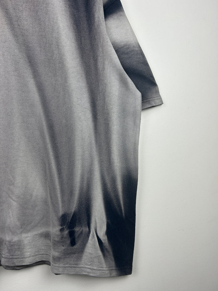 Vintage 90s Champion Sun Faded Navy Blank Tee