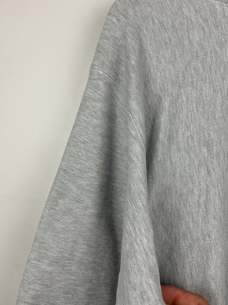 Vintage 80s Champion Reverse Weave Case Western Reserve University Grey Crewneck