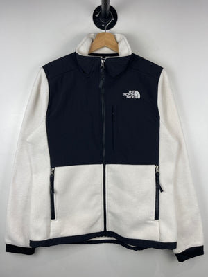 Vintage The North Face Denali White Zip Up Fleece Sweater