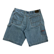 Vintage Chaps Baggy Blue Denim Shorts