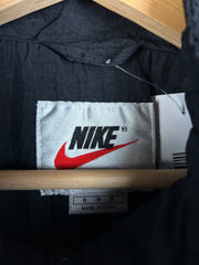 Vintage 90's Nike Swoosh Black & Grey Windbreaker