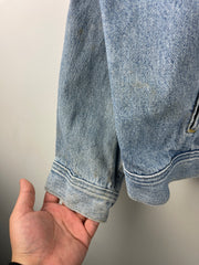 Vintage 90s Lee Blue Denim Trucker Jacket