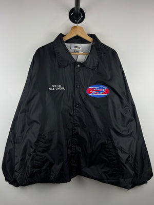Vintage NFL Buffalo Bills We ID 30 & Under Black Coaches Jacket