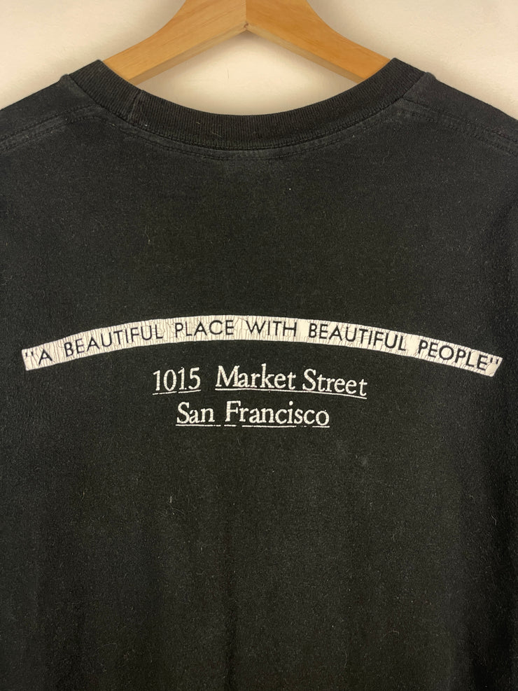 Supreme FW19 San Francisco Box Logo Black Tee