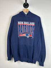 Vintage 1992 New England Patriots Navy Hoodie