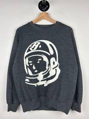 Billionaire Boys Club Helmet Logo Charcoal Crewneck