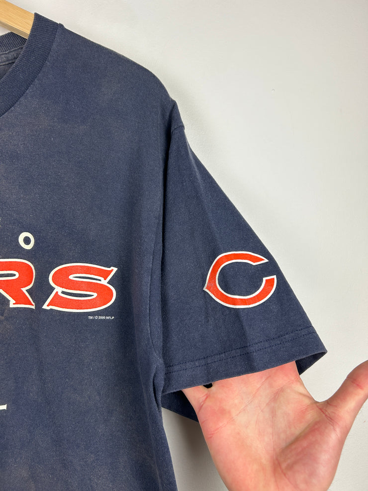 Vintage NFL Lee Sport Chicago Bears Faded Navy Tee
