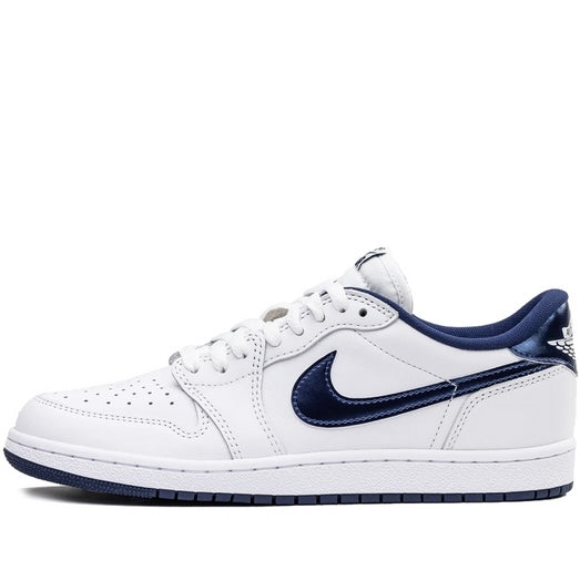 Jordan 1 Low Metallic Navy 85&