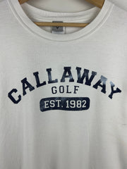 Vintage Callaway Golf White Tee