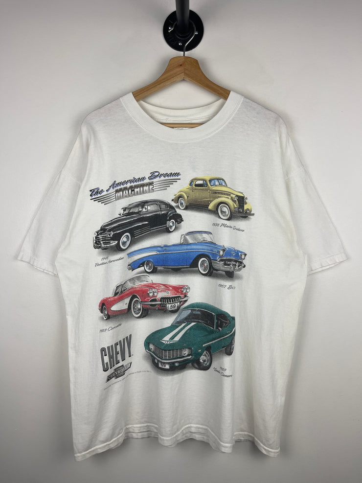 Vintage 90s Chevrolet American Dream White Tee