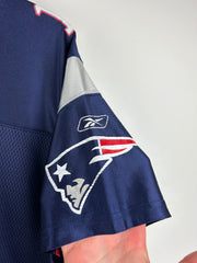 Vintage NFL New England Patriots Brady Navy Football Jersey