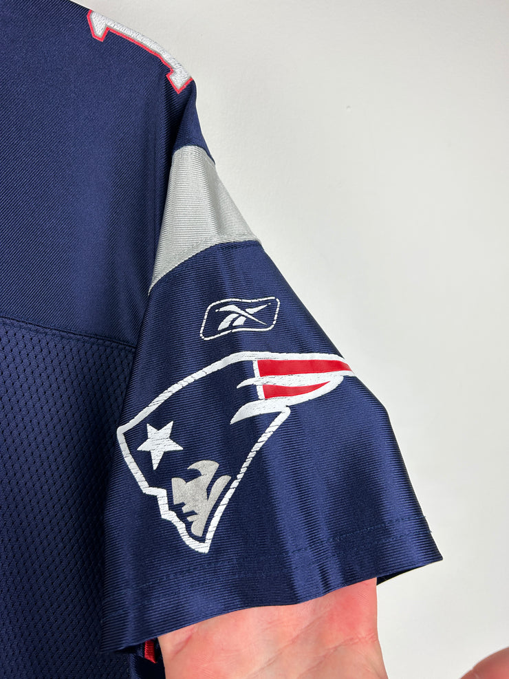 Vintage NFL New England Patriots Brady Navy Football Jersey