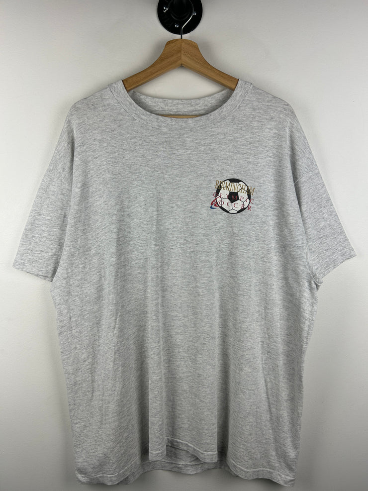 Vintage 90s Atlanta Olympics Birmingham Soccer Grey Tee